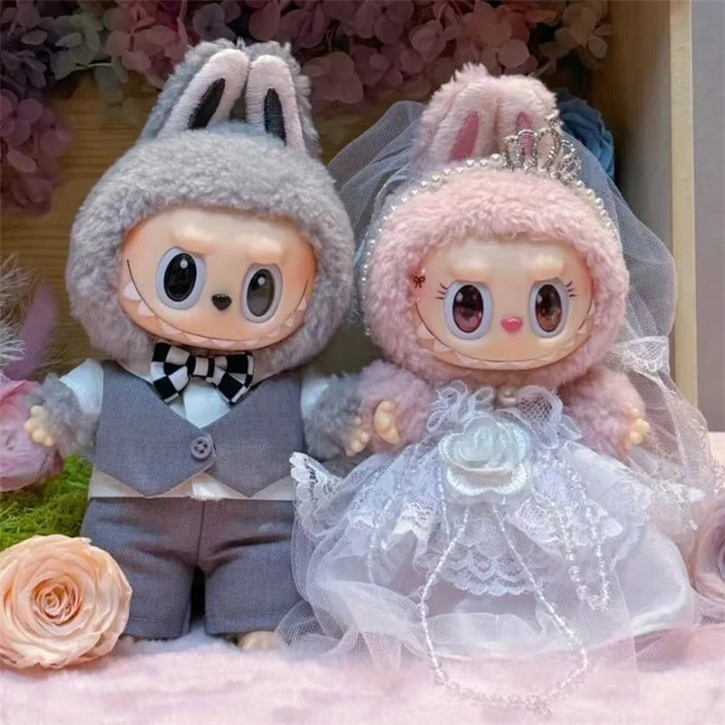 Baby Products Set - 15 17cm 라부부 인형 웨딩 연인