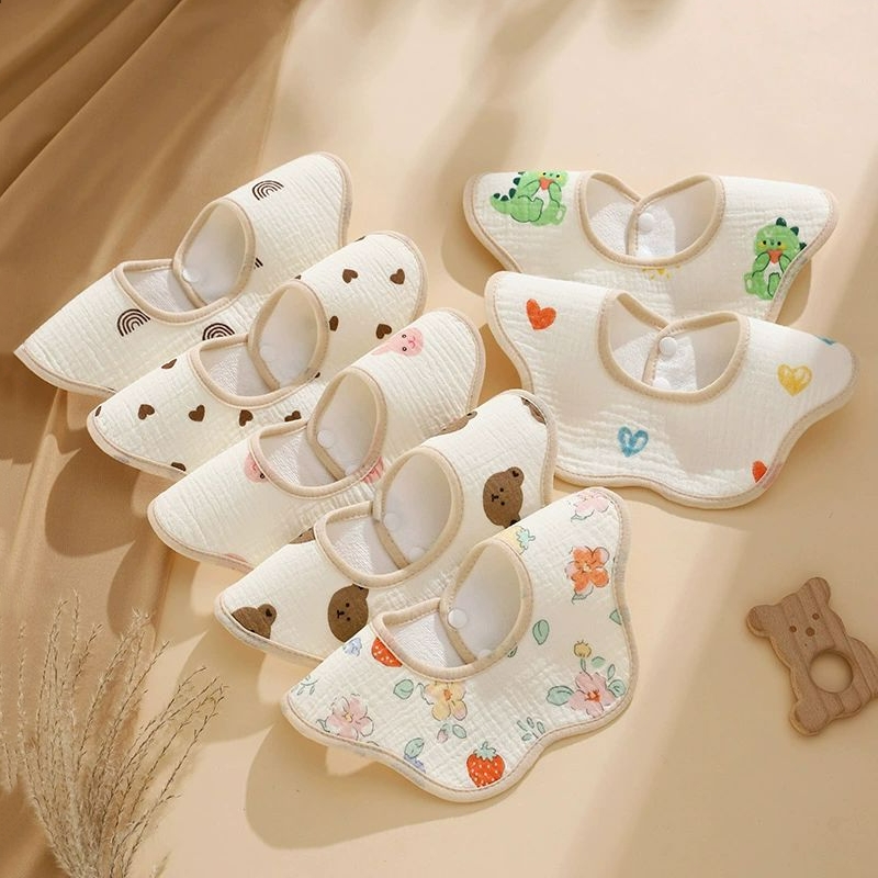 Baby Products Kit - 방수 코튼 거즈 아기 Bibs 새로운