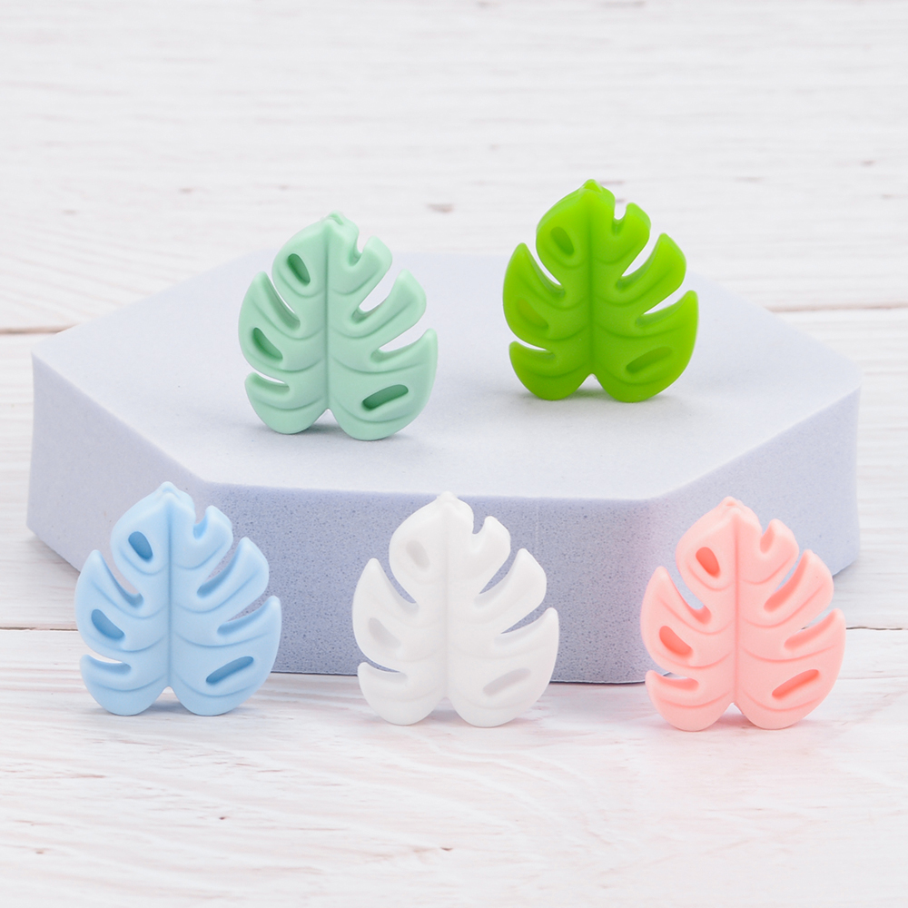 Baby Products Expo - LOFCA 30pcs 실리콘 Monstera 비즈 만화