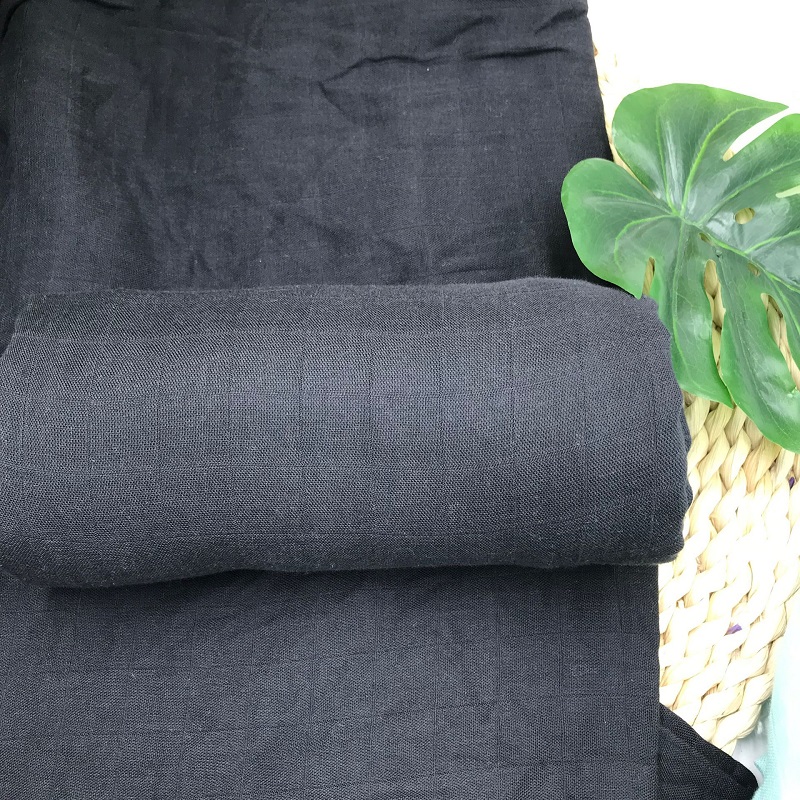 Baby Swaddle Blanket - 순수한 검정색 아기 포대기 초부드러운 아기