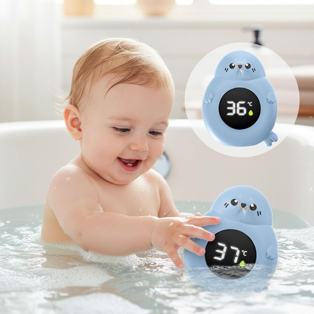 Baby Products For Bathing - IPX7 방수 아기 목욕 온도계 귀여운