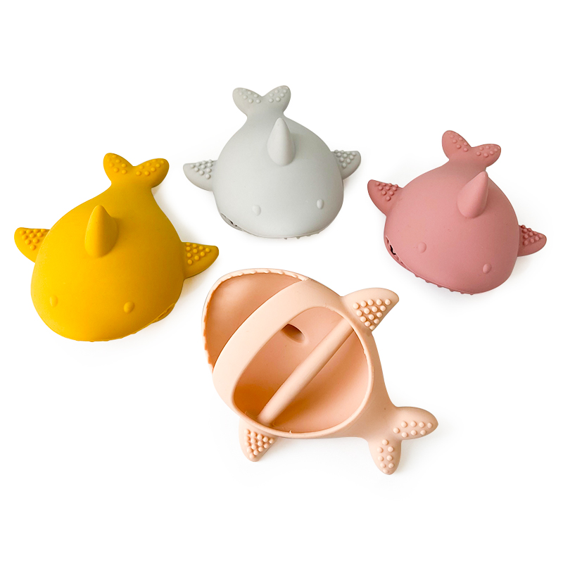 1pcs 실리콘 상어 아기 팔찌 치아발육기 설치류 치아 - Baby Products Photos 리뷰 및 가격