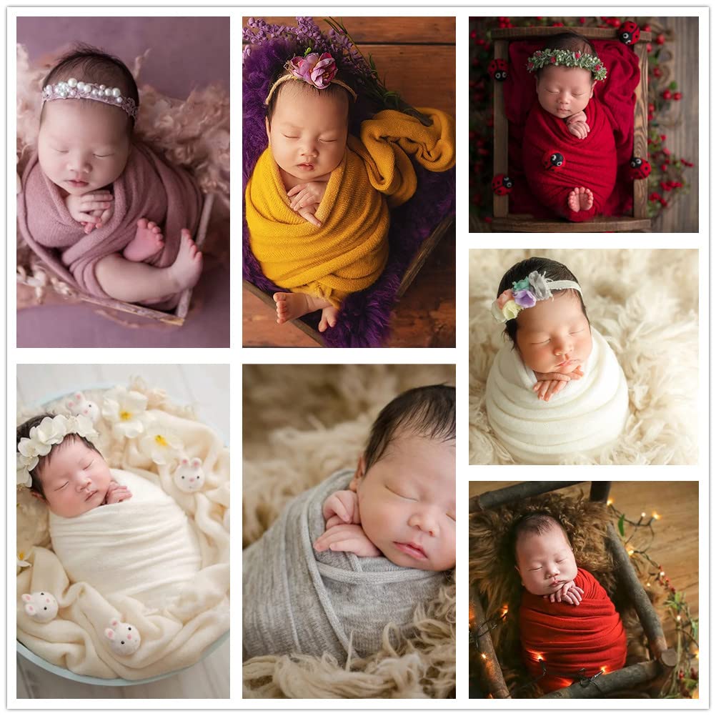 신생아 사진 소품 랩 신생아 Photoshoot 소품  - Baby Swaddle Blanket 리뷰 및 가격