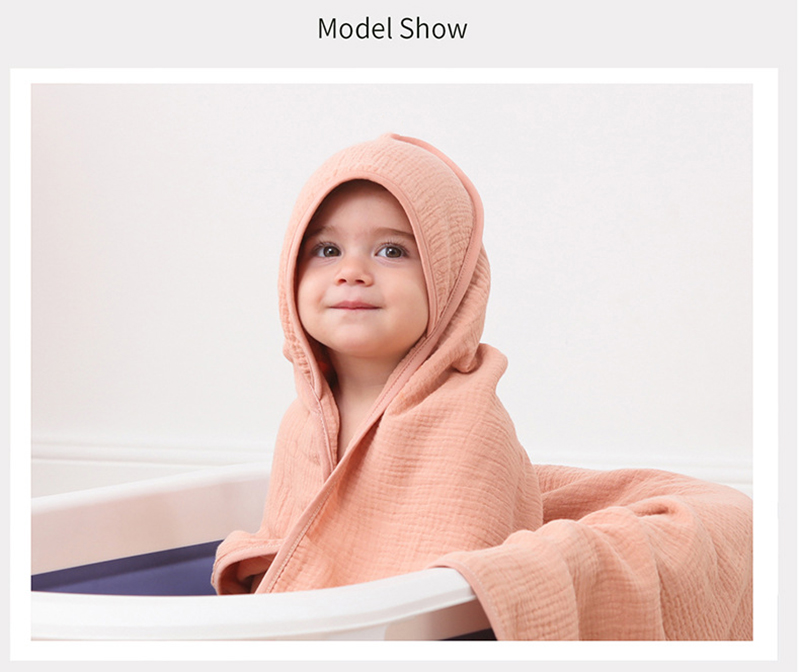 목화 거즈 아기 목욕 가운 후드 목욕 타올 수영 샤워  - Baby Swaddle Blanket 리뷰 및 가격