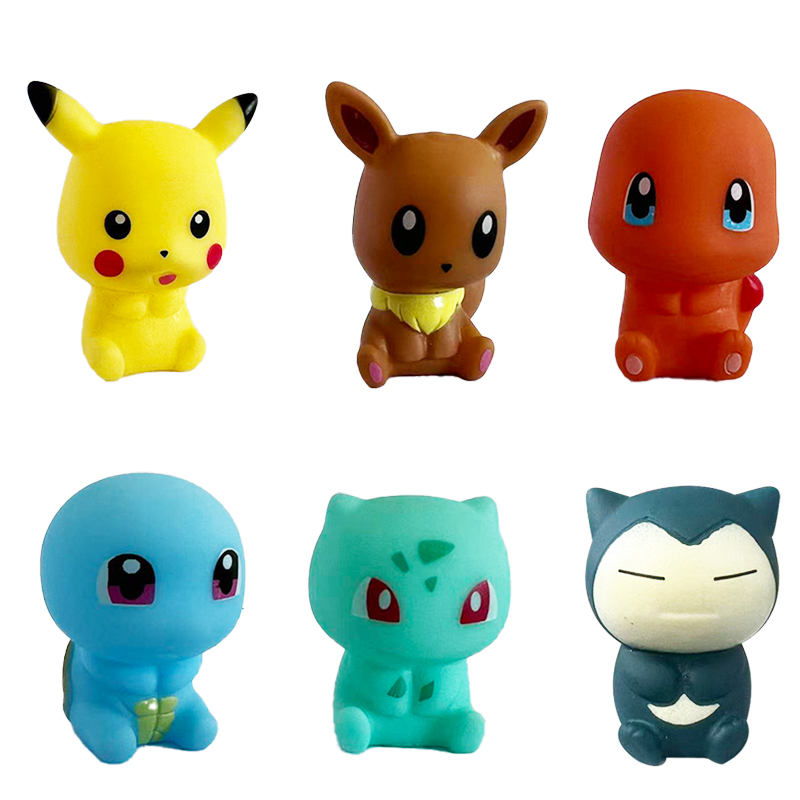 6Pcs 포켓몬 목욕 장난감 피카추 Bulbasaur  - Baby Products Kit 리뷰 및 가격