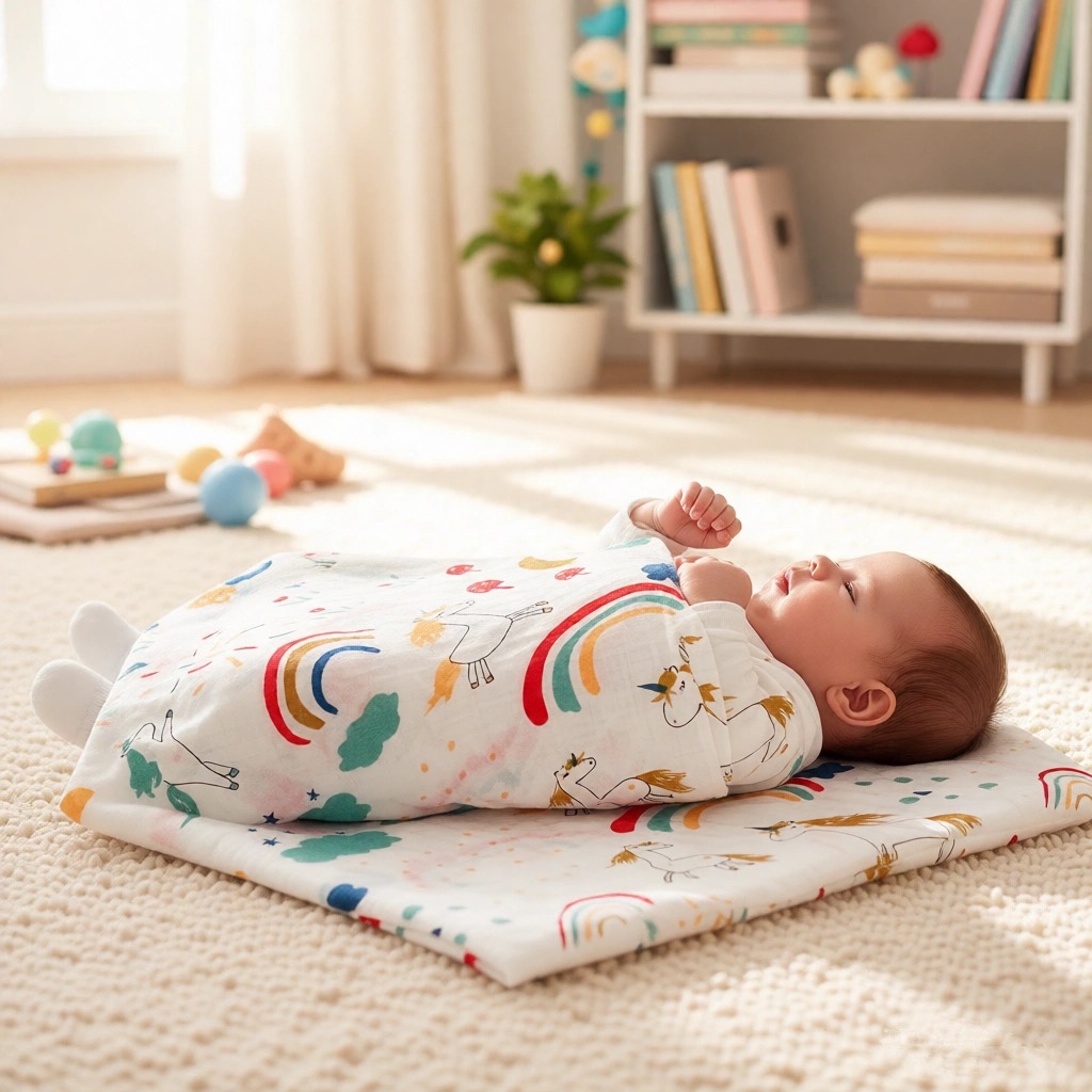 4 레이어 거즈 유아 수건 아기 목욕 타올 신생아 목욕 - Baby Swaddle Blanket 리뷰 및 가격