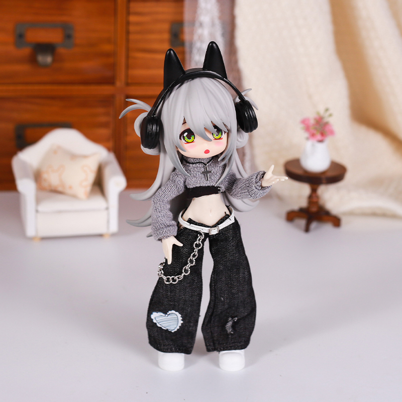 Bjd 인형 옷 거리 패션 기질 청바지 조끼 스웨터 세 - Baby Products Set 리뷰 및 가격