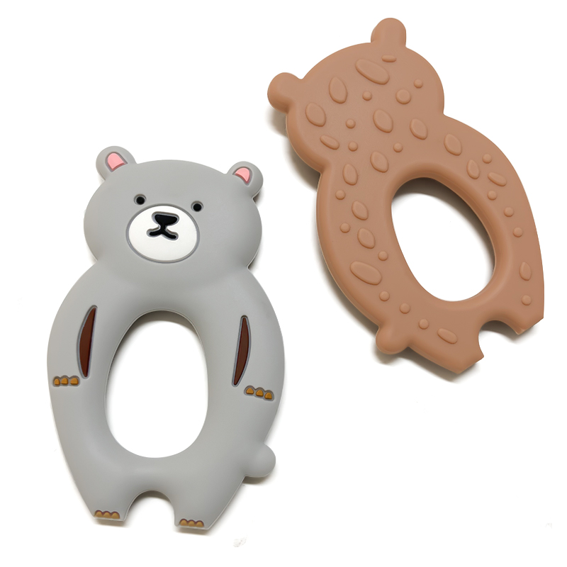 실리콘 곰 모양 치발기 1개, 아기용 씹는 장난감, 동 - Baby Products Photos 리뷰 및 가격