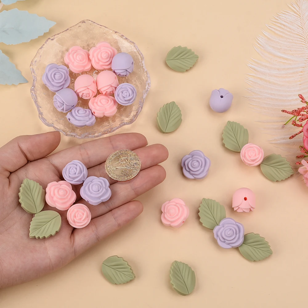 LOFCA 로즈 실리콘 비즈 꽃 초점 구슬, BPA 프 - Baby Products Expo 리뷰 및 가격