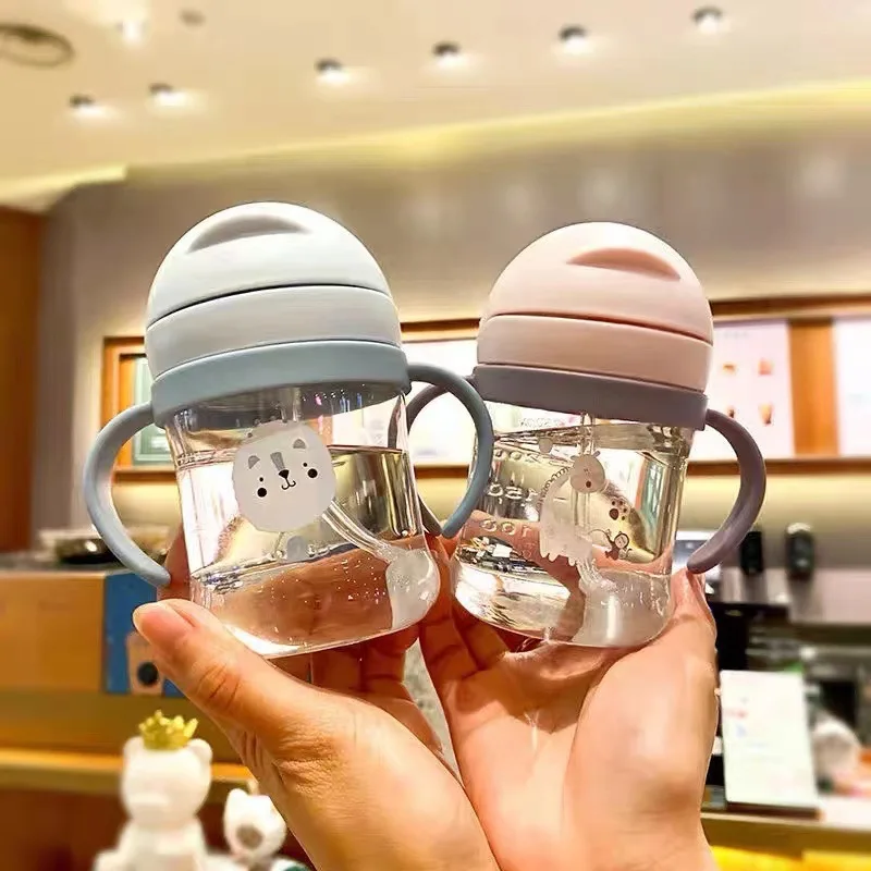 새로운 만화 패턴 야외용 어린이 빨대 물병 아기 수유컵 - Baby Products Expo 리뷰 및 가격