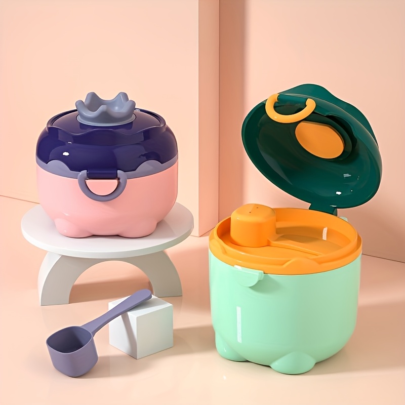 크라운 테마 대용량 분유 디스펜서, 휴대용 이중층 두꺼 - Baby Products Distributor 리뷰 및 가격