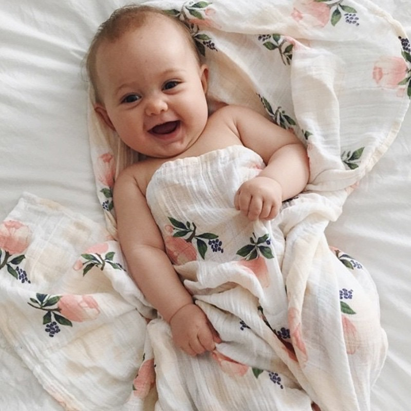 로즈 120x120cm 70% 대나무 30% 면 아기  - Baby Swaddle Blanket 리뷰 및 가격