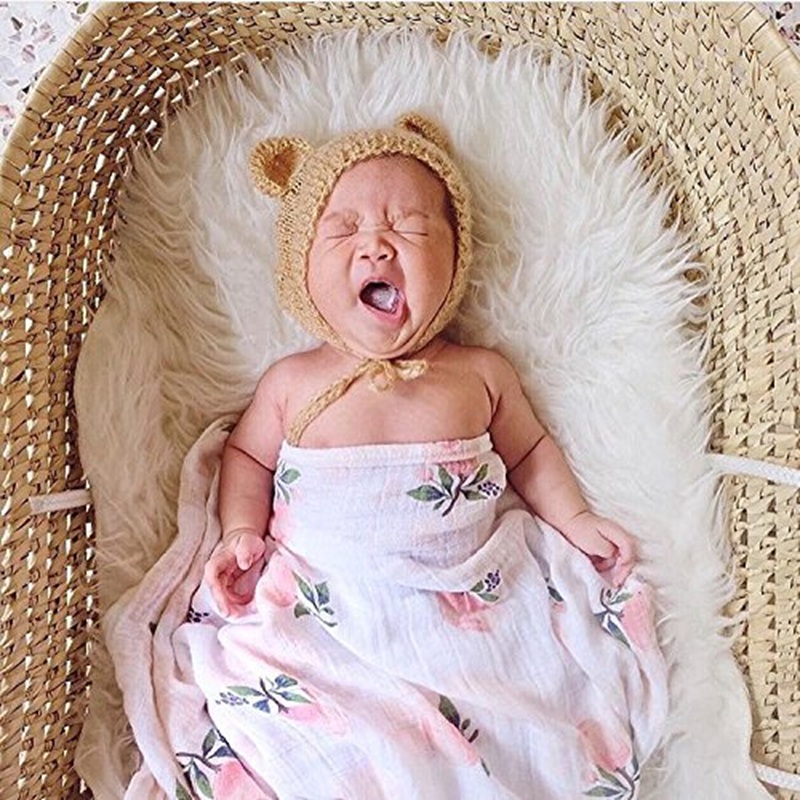 로즈 120x120cm 70% 대나무 30% 면 아기  - Baby Swaddle Blanket 리뷰 및 가격