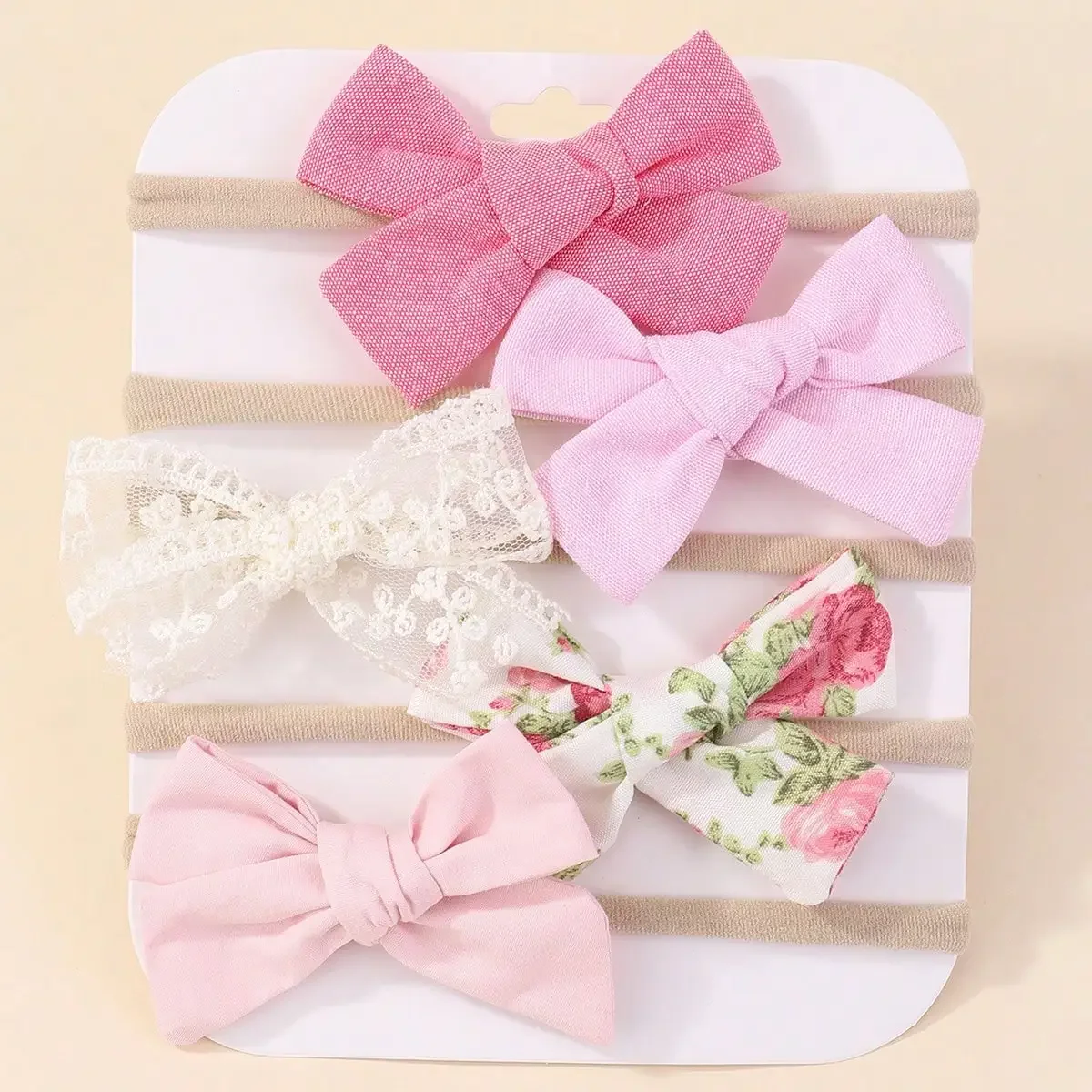 5 개/대 아기 탄성 머리띠 신생아 꽃 레이스 Bowk - Baby Products Set 리뷰 및 가격