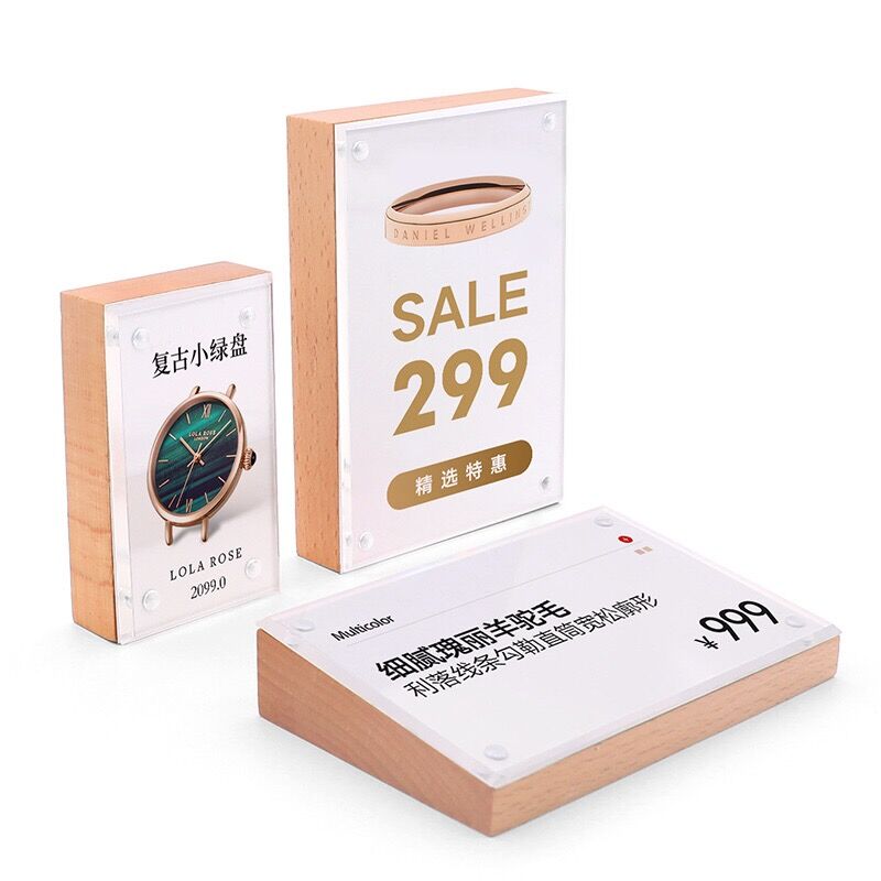 88x54mm 테이블탑 아크릴 사인 홀더 디스플레이 스 - Baby Products Photos 리뷰 및 가격