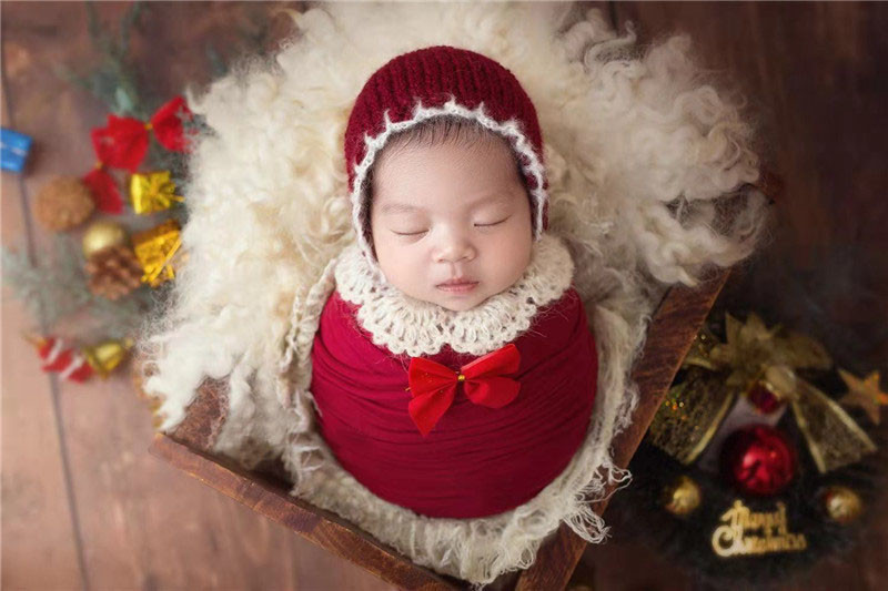 신생아 사진 소품, 아기 크리스마스 모자, 사진 담요, - Baby Swaddle Blanket 리뷰 및 가격