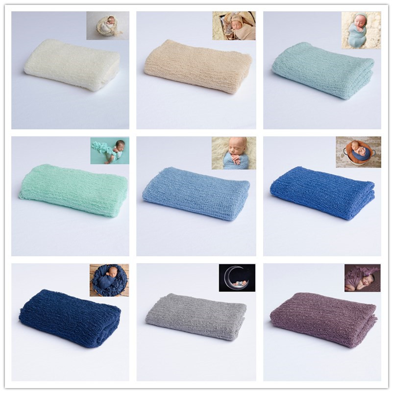 신생아 사진 소품 니트 랩 아기 담요 부드러운 스트레치 - Baby Swaddle Blanket 리뷰 및 가격