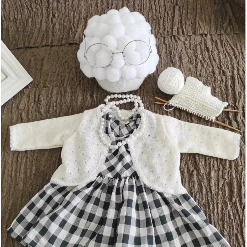신생아 사진 소품 아기 소녀 할머니 복장 아기 소년 할 - Baby Products Expo 리뷰 및 가격