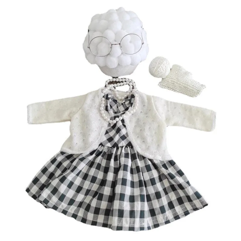 신생아 사진 소품 아기 소녀 할머니 복장 아기 소년 할 - Baby Products Expo 리뷰 및 가격