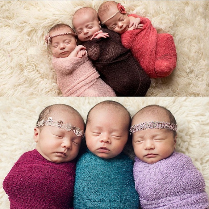 40*150cm 신생아 사진 소품 부드러운 뜨개질 스트 - Baby Swaddle Blanket 리뷰 및 가격