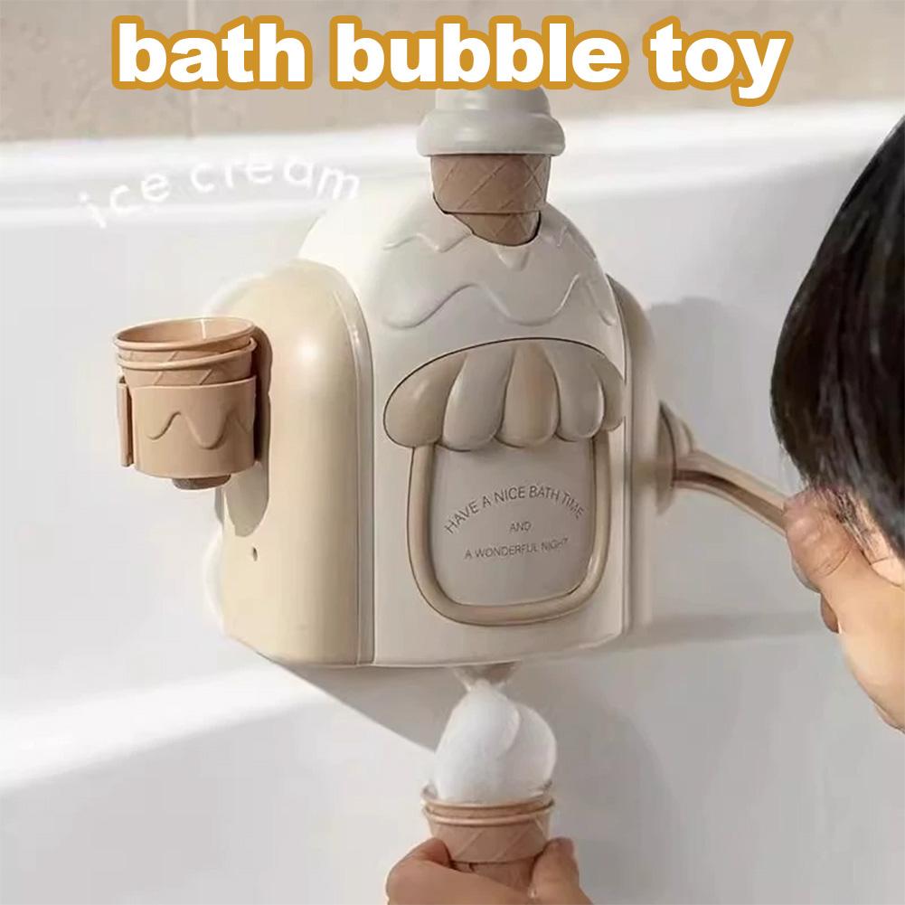 아이스크림 버블 머신 어린이 욕실 목욕 장난감 유아 수 - Baby Products For Bathing 리뷰 및 가격