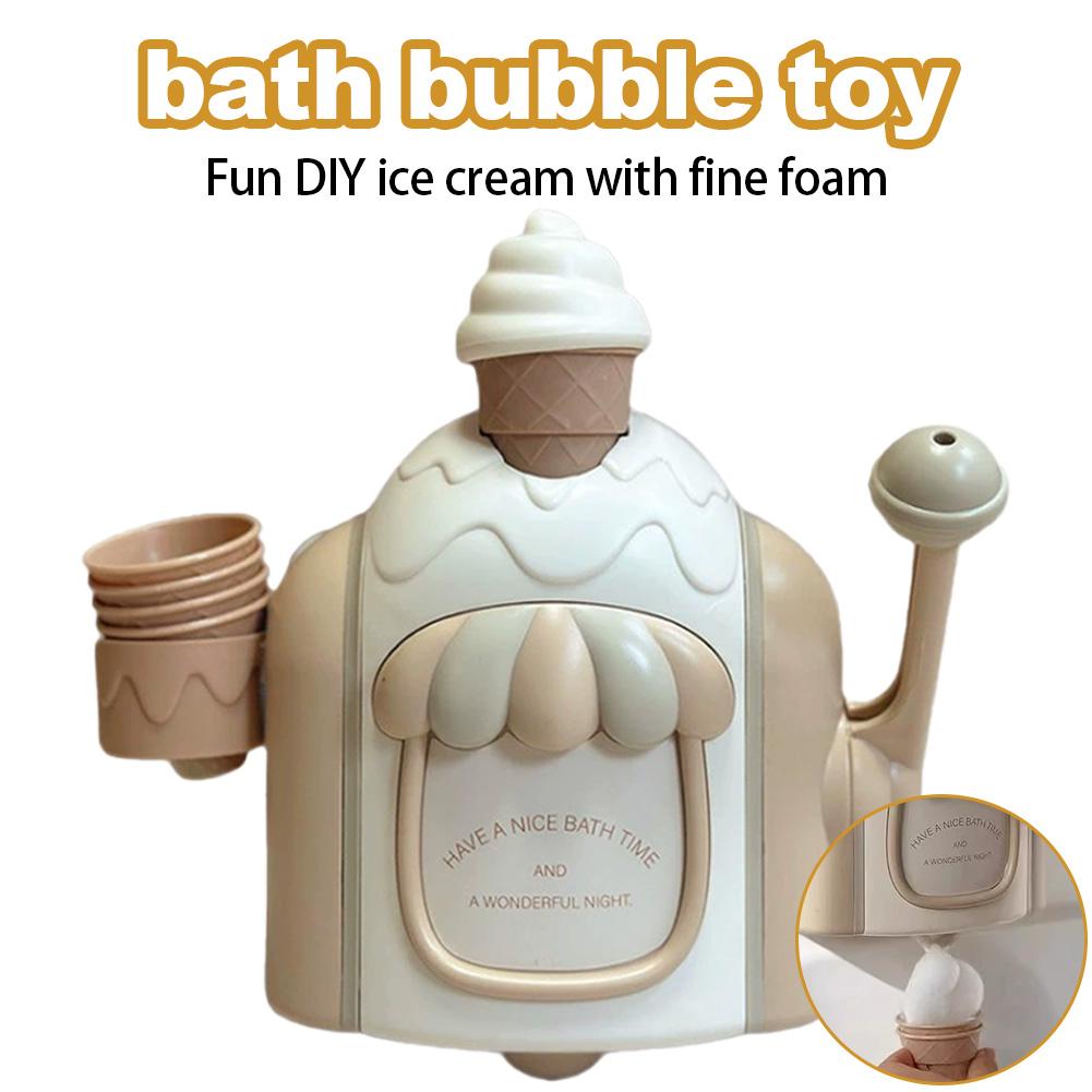 아이스크림 버블 머신 어린이 욕실 목욕 장난감 유아 수 - Baby Products For Bathing 리뷰 및 가격