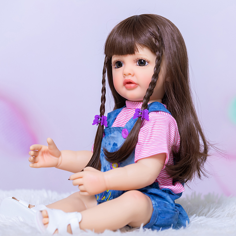 50CM 전신 실리콘 리본 베이비돌 베티 실물 같은 신 - Baby Products For Bathing 리뷰 및 가격