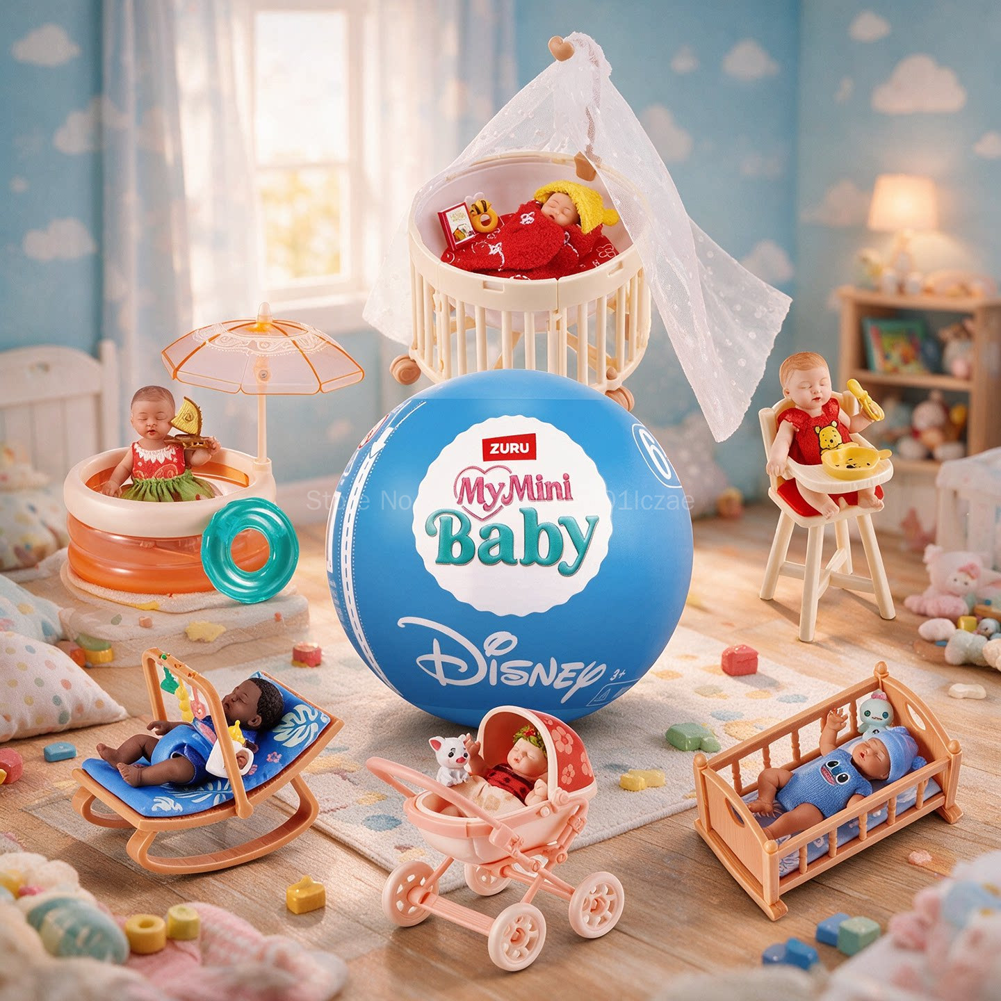 ZURU 디즈니 마이 미니 베이비 블라인드 박스 액션  - Baby Products Kit 리뷰 및 가격