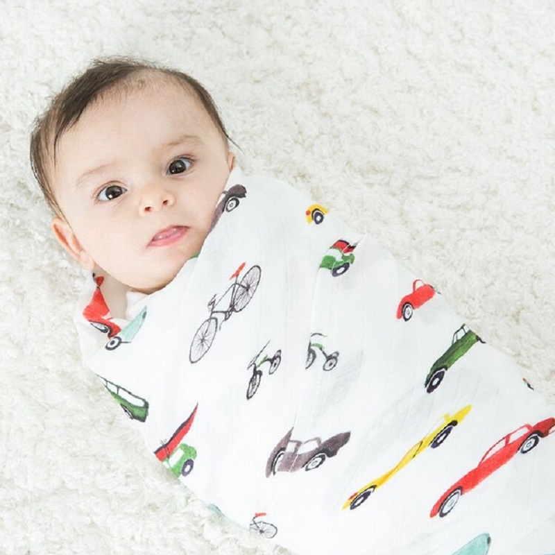 자동차용 초부드러운 47x47 인치 아기 무슬린 담요  - Baby Swaddle Blanket 리뷰 및 가격