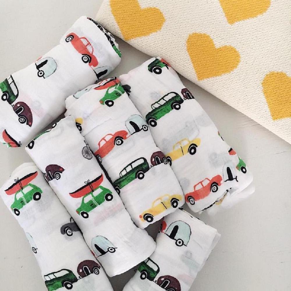 자동차용 초부드러운 47x47 인치 아기 무슬린 담요  - Baby Swaddle Blanket 리뷰 및 가격